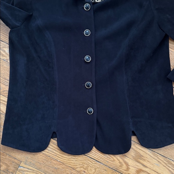 Vintage Suede Jacket Leopard Jacket - Picture 6 of 16